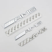 AMG Emblem Autoaufkleber Chrom – selbstklebend