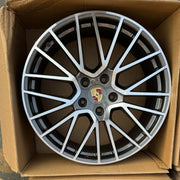 21 Zoll Alufelgen OEM-Design – Kompatibel Porsche – Schwarz/Poliert