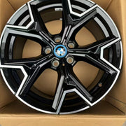 18 Zoll Alufelgen M-Design – Kompatibel BMW i3/i4/i5/i7/i8 & 430i – Schwarz/Glanzgedreht