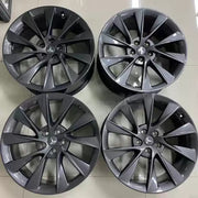21 Zoll Alufelgen – Kompatibel Tesla Model S – Dunkelgrau (4er-Set)