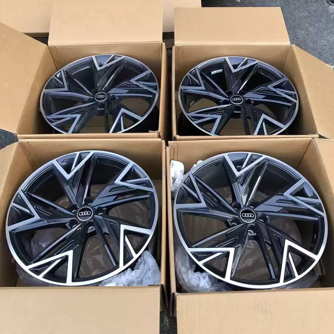 21 Zoll Alufelgen RS-Design – Kompatibel Audi – Schwarz/Poliert