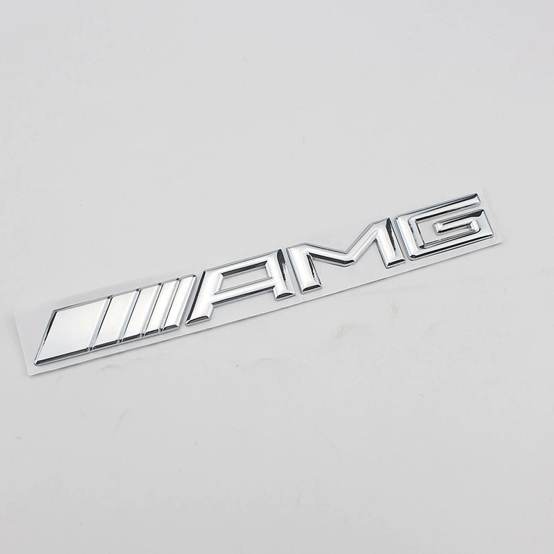 AMG Emblem Autoaufkleber Chrom – selbstklebend